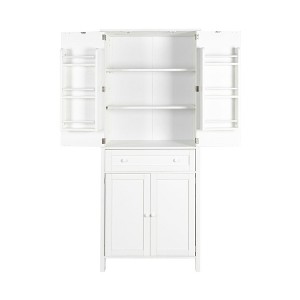 NicBex 70.87 Inch Tall Kitchen Pantry Storage Cabinet with Drawer and Adjustable Shelves for Dining Room,Bathroom,Kitchen,White - 1 of 4