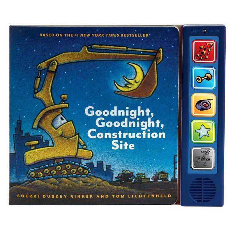 Goodnight, Goodnight Construction Site Sound Book (Hardcover) by Sherri Duskey Rinker, 1 of 2