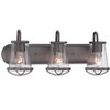 Designers Fountain Darby 3 - Light Vanity in  Satin Platinum - 2 of 2