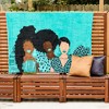Pardon My Fro Plush Fleece Blanket - 2 of 4