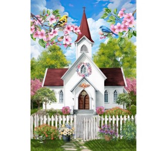Briarwood Lane Garden Flag 12x18 For Outdoor Church in Spring For Spring Garden Flag Flags For Outside - 1 of 4