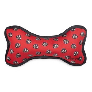 The License House Ohio State Buckeyes Dog Tough Brutus Bone Toy - 1 of 3