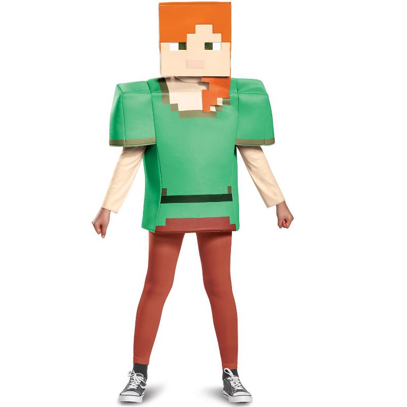 Minecraft Alex Classic Boys' Costume, 1 of 4