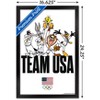 Trends International Looney Tunes x Team USA - Portrait Framed Wall Poster Prints - 3 of 4