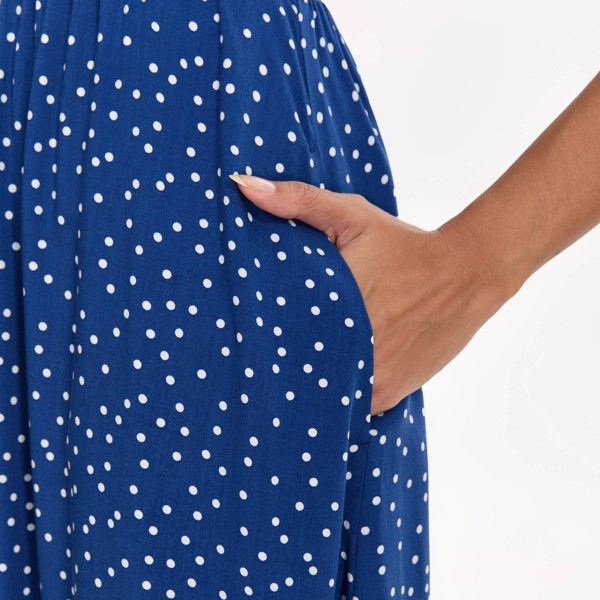 Vestido midi de manga corta con contraste - A New Day™ 6