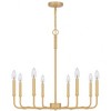 Quoizel Lighting Abner 8 - Light Chandelier in  Aged Brass - 2 of 4