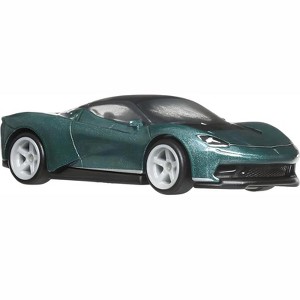 Automobili Pininfarina Battista Green Metallic with Black Top "Euro Speed" Series Diecast Model Car by Hot Wheels - 1 of 2