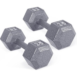CAP Barbell Hex Dumbbell Set, for Home Gym, Multiple Sizes for Strength & Fitness Training - 1 of 4