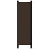 vidaXL 3-Panel Room Divider Brown 59.1 inches x70.9 inches - 4 of 4