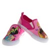 Disney Princess Girls No Lace Shoes - Kids Disney Character Loafer Low top SlipOn Casual Tennis Canvas Sneakers (size 5-12 toddler - little kid) - 3 of 4