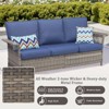 Buenhomino Outdoor Patio All-Weather Wicker Furniture Set - 3 of 4