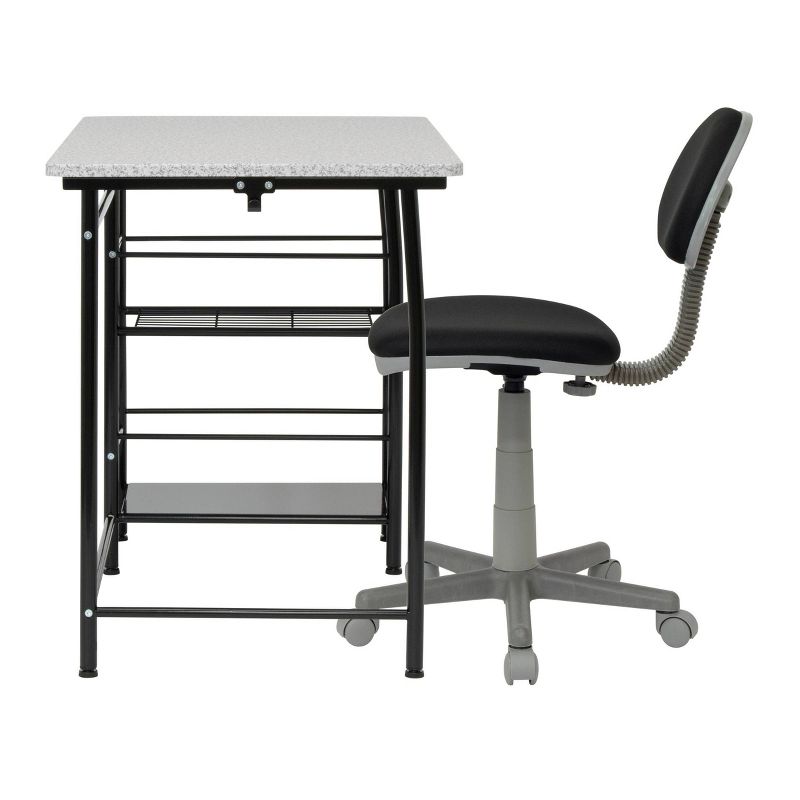 2pc Study Zone Ii Student Desk and Task Chair Set - Calico Designs, 3 of 11
