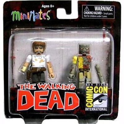 The Walking Dead Minimatess Rick Grimes And Zombie Minifigure 2