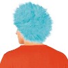InSpirit Designs Dr. Seuss Adult Thing 1 Wig Halloween Costume Wigs - Blue One Size - 2 of 2