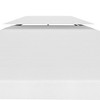 VidaXL 2-Tier Gazebo Top Cover 1 oz/ftÂ² 9.8'x9.8' White - 4 of 4