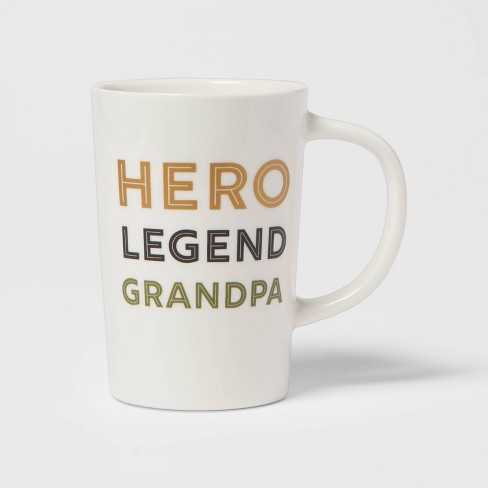 Download 16oz Stoneware Hero Legend Grandpa Mug Room Essentials Target