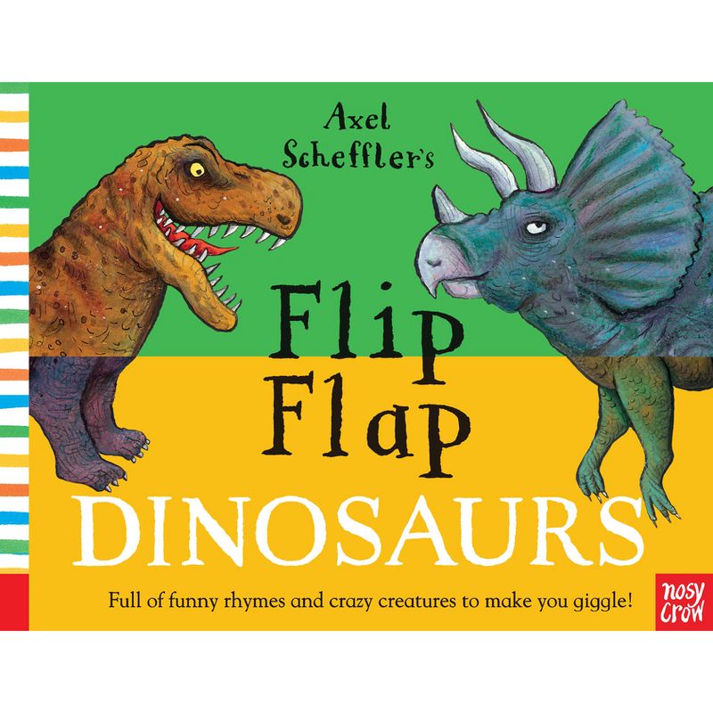 Flip Flap Dinosaurs - (Flip Flap Books) (Hardcover), 1 of 2