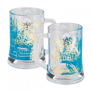 Adult One Piece Finest Dining on the East Blue Glass Stein - 1 of 4