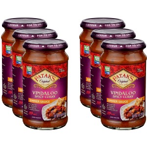 Pataks’ Curry Sauce Spicy Vindaloo - Case of 6 - 15 oz - 1 of 4