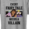 Women's - Disney Villains - Every Fairy Tale Needs A Villain Short Sleeve Graphic T-Shirt - 2 of 4