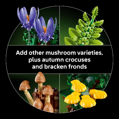 Детские конструкторы LEGO Botanicals Woodland Mushrooms - 11505 — фото 5