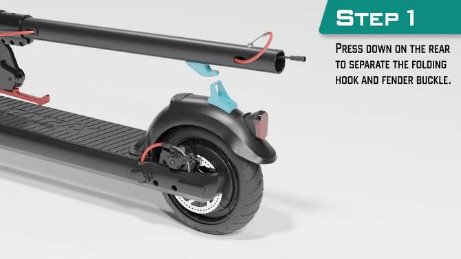 GoTrax Apex PRO Commuting Electric Scooter - Black, 2 of 13, play video