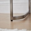 AZL1 Life Concept Dressers Modern Mirror Vanity Table Multi Layer Storage Rounded Edges Bedroom Furniture, Silver, 39.4"*17.7"*29.3" - 4 of 4