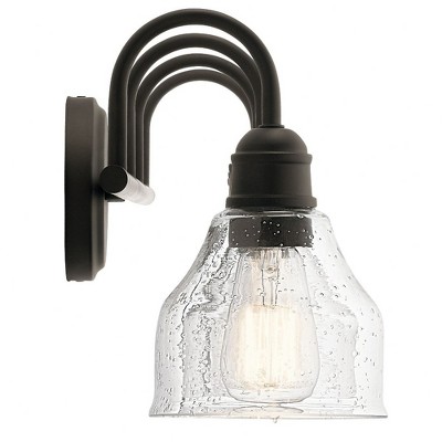 Transitional 33'' Distressed Bronze Wall Mounted Ambient Light Fixture