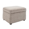 Wovenbyrd Woodcrest 24" Wide Rectangle Storage Ottoman - 4 of 4