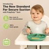 3-Pack Prep Suction Plates for Baby, 100% Silicone Toddler Plates, BPA-Free Divided Baby Plates with Suction - 2 of 4