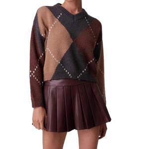 Women's Cole Sweater - line and dot - 1 of 4