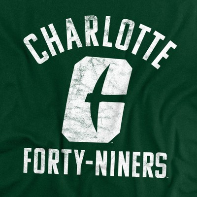 Men's University of North Carolina at Charlotte Official Forty Niners Logo T-Shirt