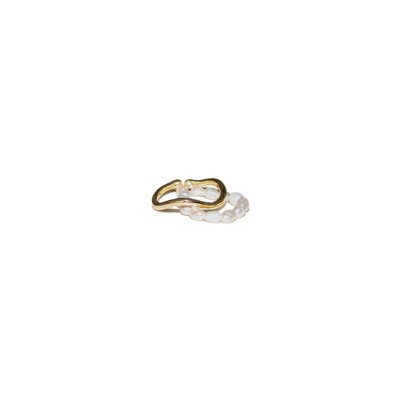 Fifth and Ninth - Claire Double Layer Pearl Ring