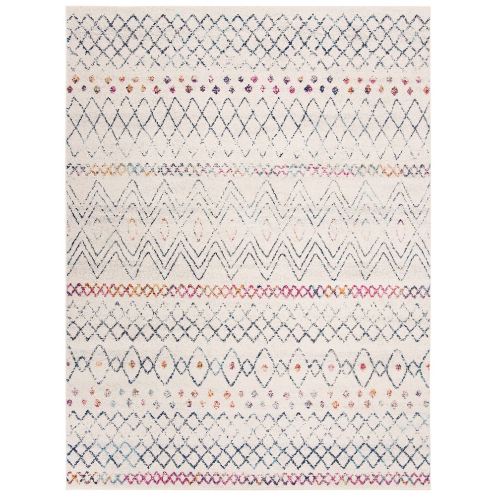 9'x12' Shanda Rug Ivory/Navy - Safavieh