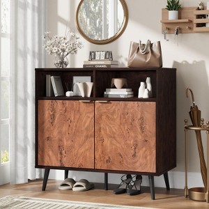 Buffet Cabinet with Drawers(of 2 set), 31.5'' Large Sideboard Buffet Credenza Storage Cabinet - 1 of 4