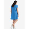 ellos Plus Size A-Line Knit Tee Dress - 3 of 4