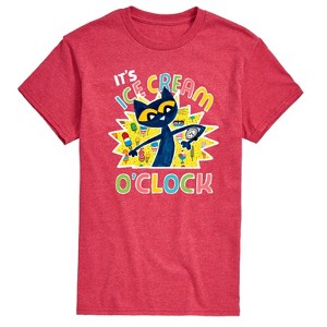 Men's - Pete the Cat - Icecream Oclock Short Sleeve Graphic T-Shirt - 1 of 4