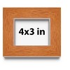 PosterPalooza | Photo Size Flat Brown Picture Frame - UV Acrylic, Foam Board Backing, Hanging Hardware - 2 of 4