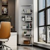 Dolonm Heavy Duty Corner Shelf, 600lb Capacity, Adjustable NSF-Certified Metal Rack for Bathroom/Kitchen/Office - 3 of 4