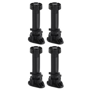 Unique Bargains Non-Skid Adjustable Thick Furniture Leveling Feet for Chairs 4 Pcs - 1 of 4