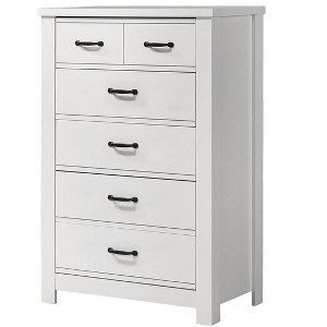 NicBex Dresser for Bedroom,Chest of Drawers with Black Metal Handles Design,Modern Freestanding Dresser,Storage Dressers for Bedroom - 1 of 4