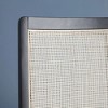 GDFStudio Dylan Rattan Back Upholstered Dining Chair (Set of 2) - 4 of 4
