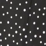 black and white dot border