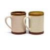 Kook Terracotta Coffee Mugs, Speckled Ceramic, 18.5 oz, Set of 2 - 2 of 4