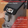 Acekool Fully Automatic Espresso Machine, TFT Touchscreen, 7 One-Touch Drinks, 15 Grind Settings, Milk Frother, 1.5L Water Tank - 4 of 4