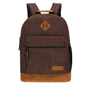 Wrangler Yellowstone 18.5" Backpack for Womens Mens Kids, Classic Logo Water Resistant Casual Daypack for Travel with Padded Laptop Notebook Sleeve - 1 of 4