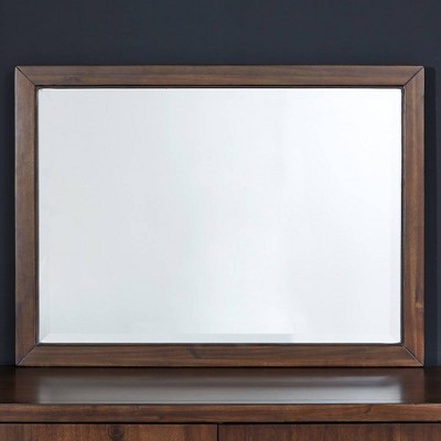 Bungalow Dresser Mirror Medium Brown - Home Styles