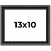 PosterPalooza | Photo Size Antique Black Picture Frame - UV Acrylic, Foam Board Backing, Hanging Hardware - 2 of 4