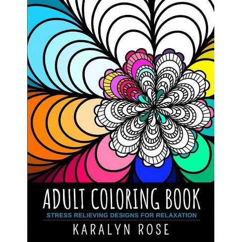 Mandala coloring book coloring books for adults stress relieving patterns