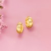 Ross-Simons Italian 14kt Yellow Gold Huggie Hoop Earrings - 3 of 4